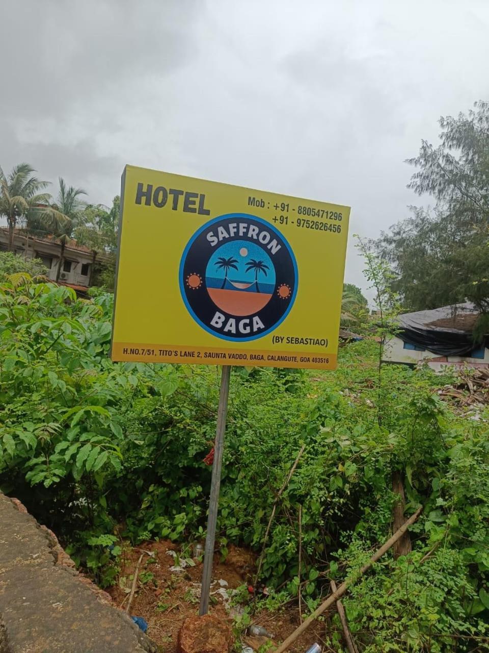 Hotel Saffron Baga Ngoại thất bức ảnh